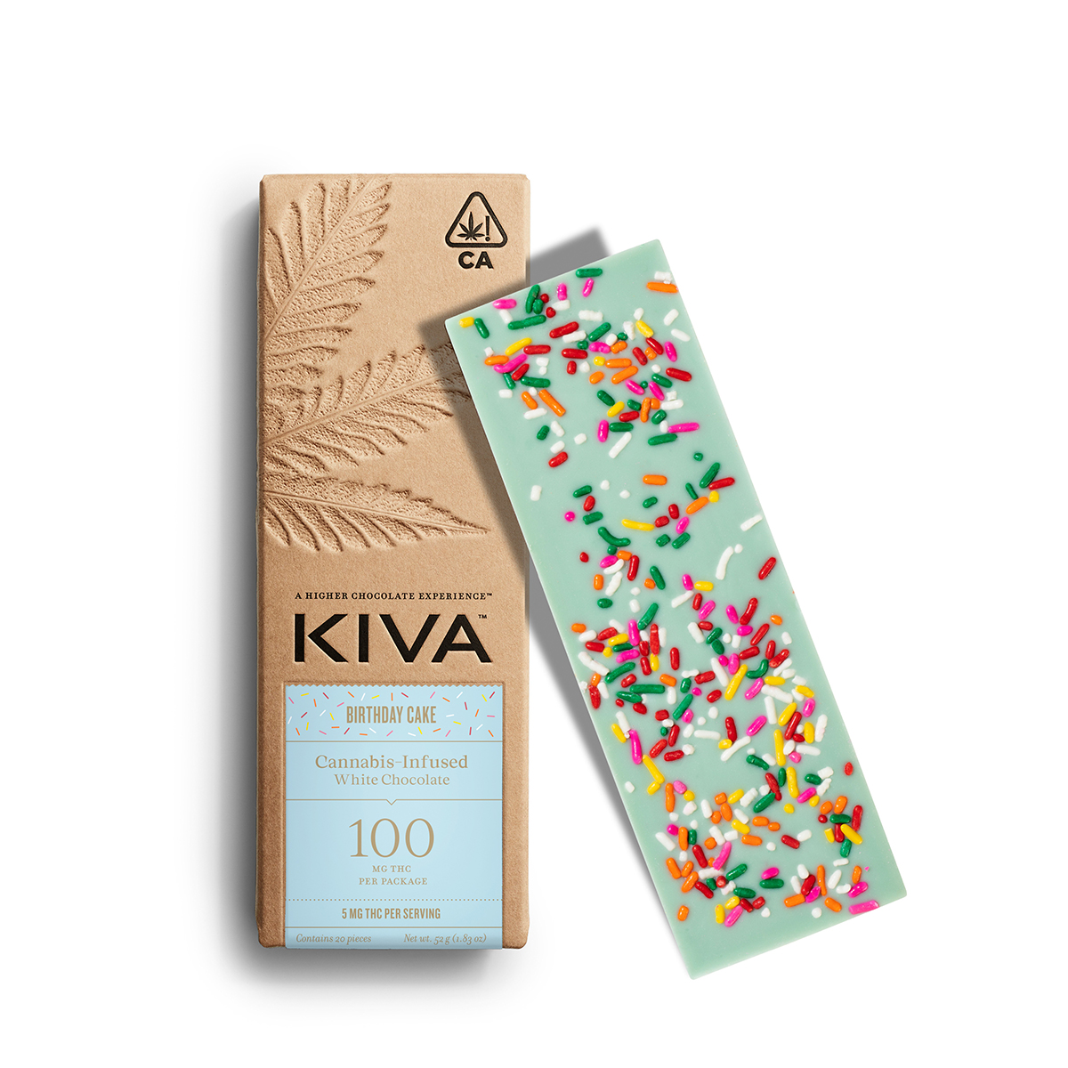 BIRTHDAY CAKE WHITE CHOCOLATE BAR