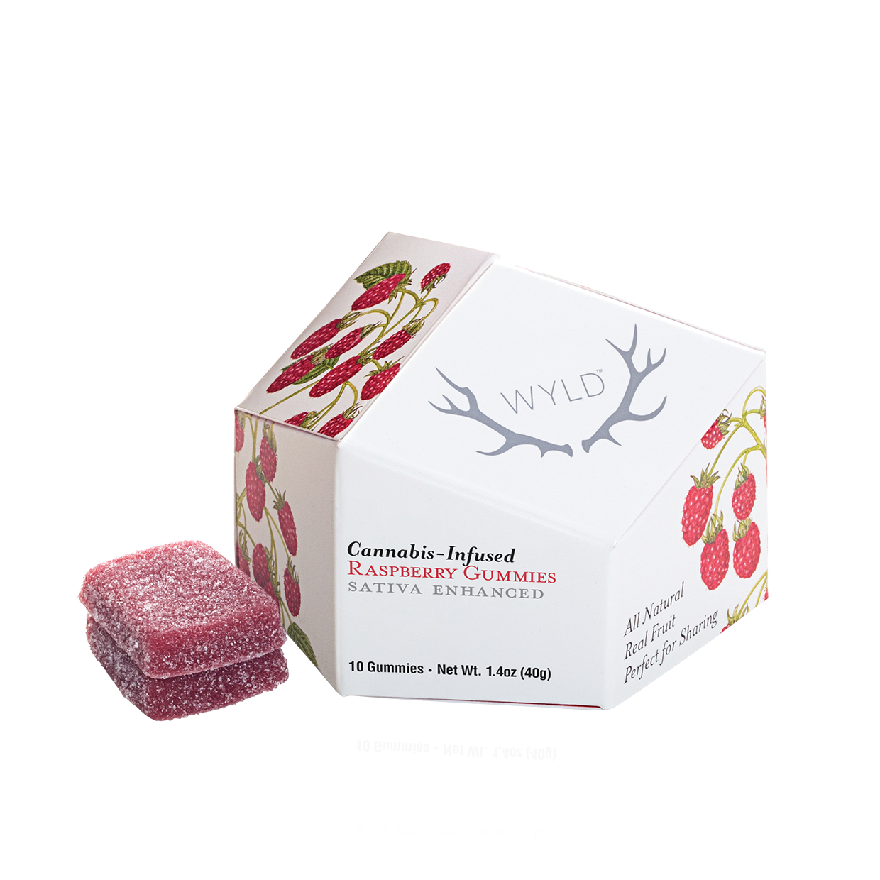 Wyld — RASPBERRY SATIVA GUMMIES - 10 PACK