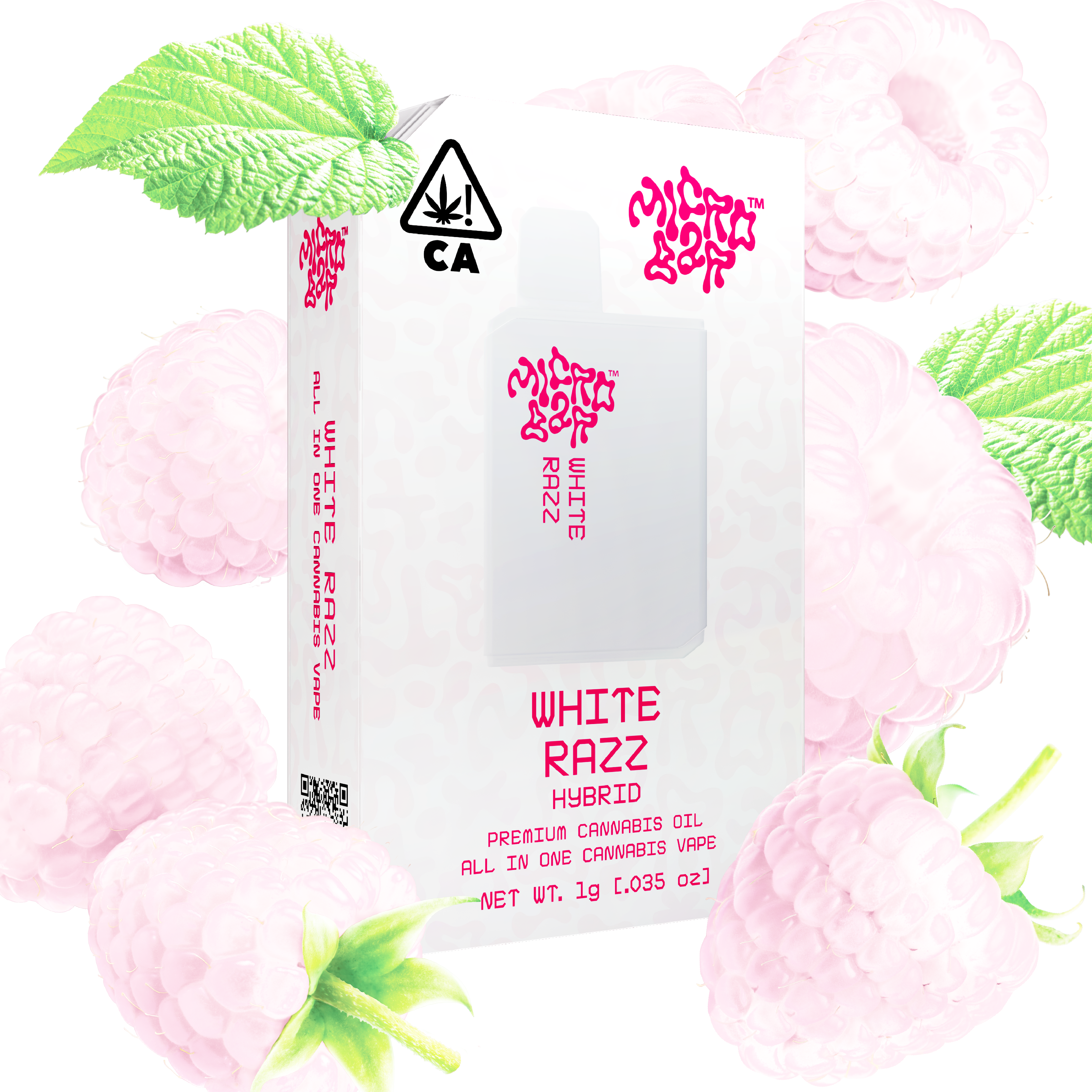 WHITE RAZZ ALL-IN-ONE - GRAM
