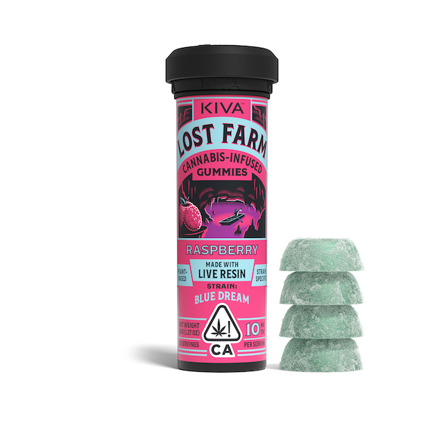 RASPBERRY LIVE RESIN INFUSED GUMMIES