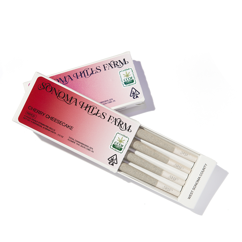 CHERRY CHEESECAKE PREROLL - 4 PACK