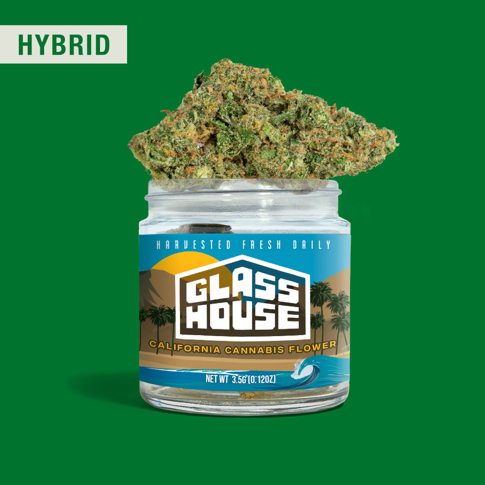 GLASS HOUSE FARMS - SOUR D X GAS MASK - EIGHTH