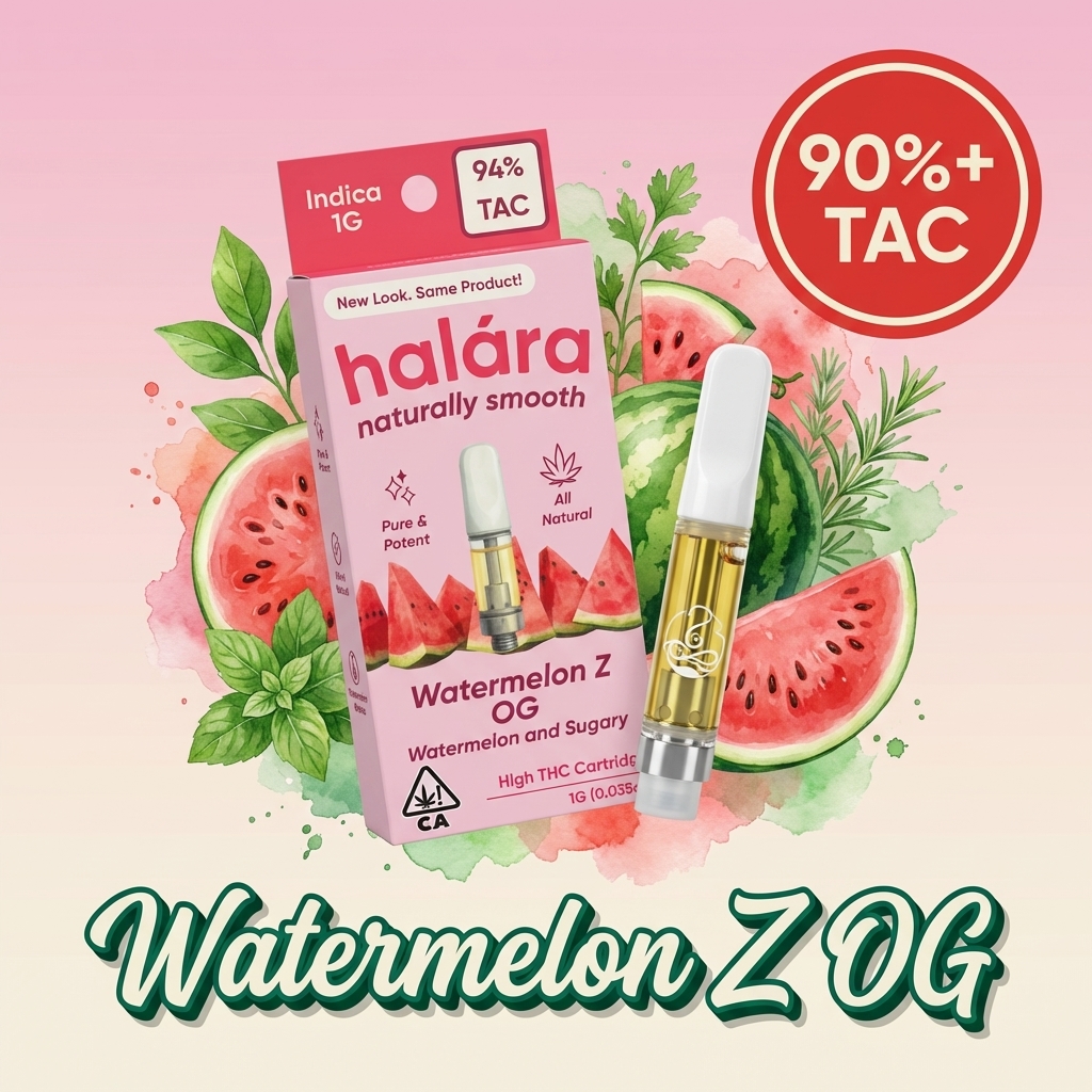 Halara — WATERMELONZ OG CARTRIDGE - GRAM