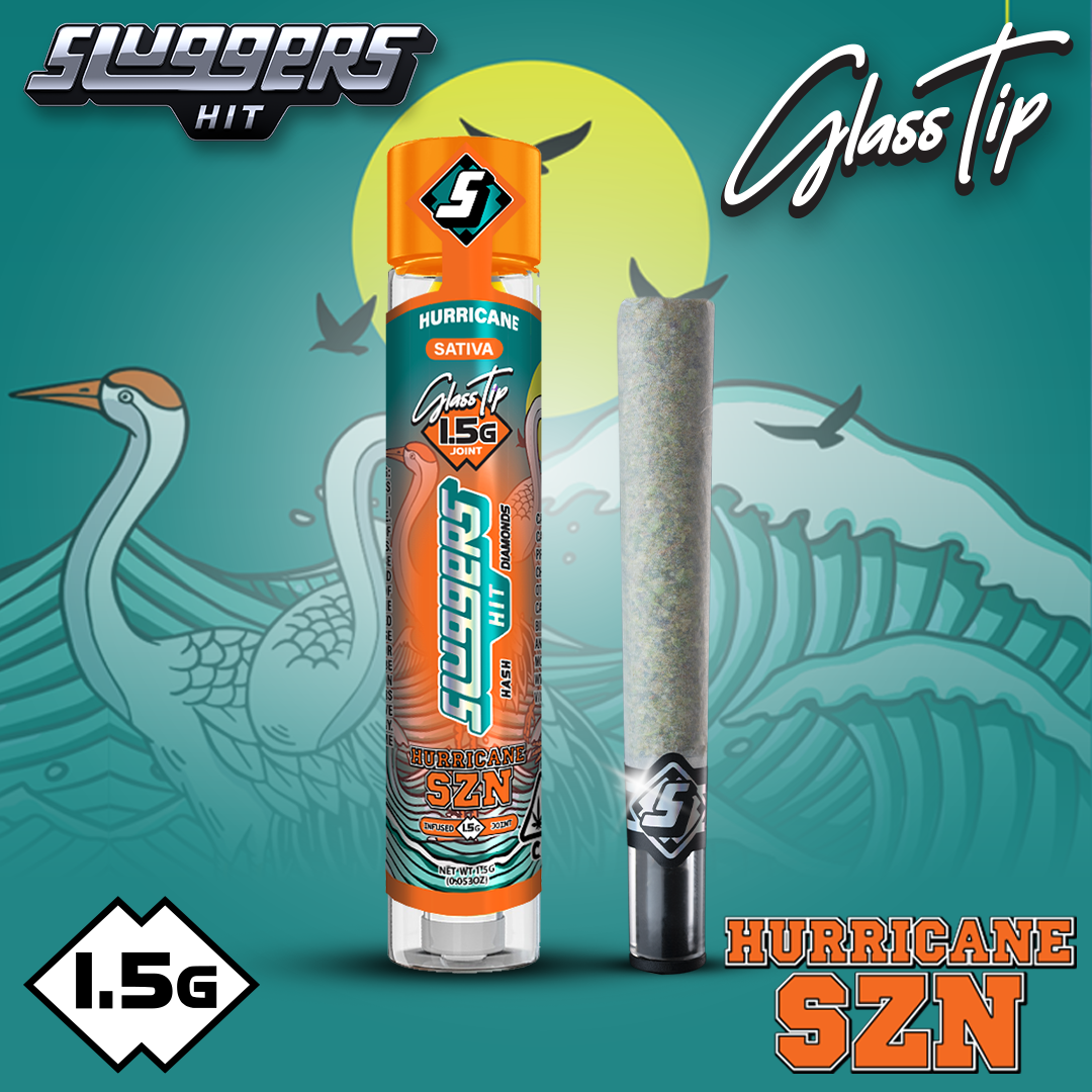 Sluggers — HURRICANE SZN DIAMOND & HASH INFUSED PREROLL -