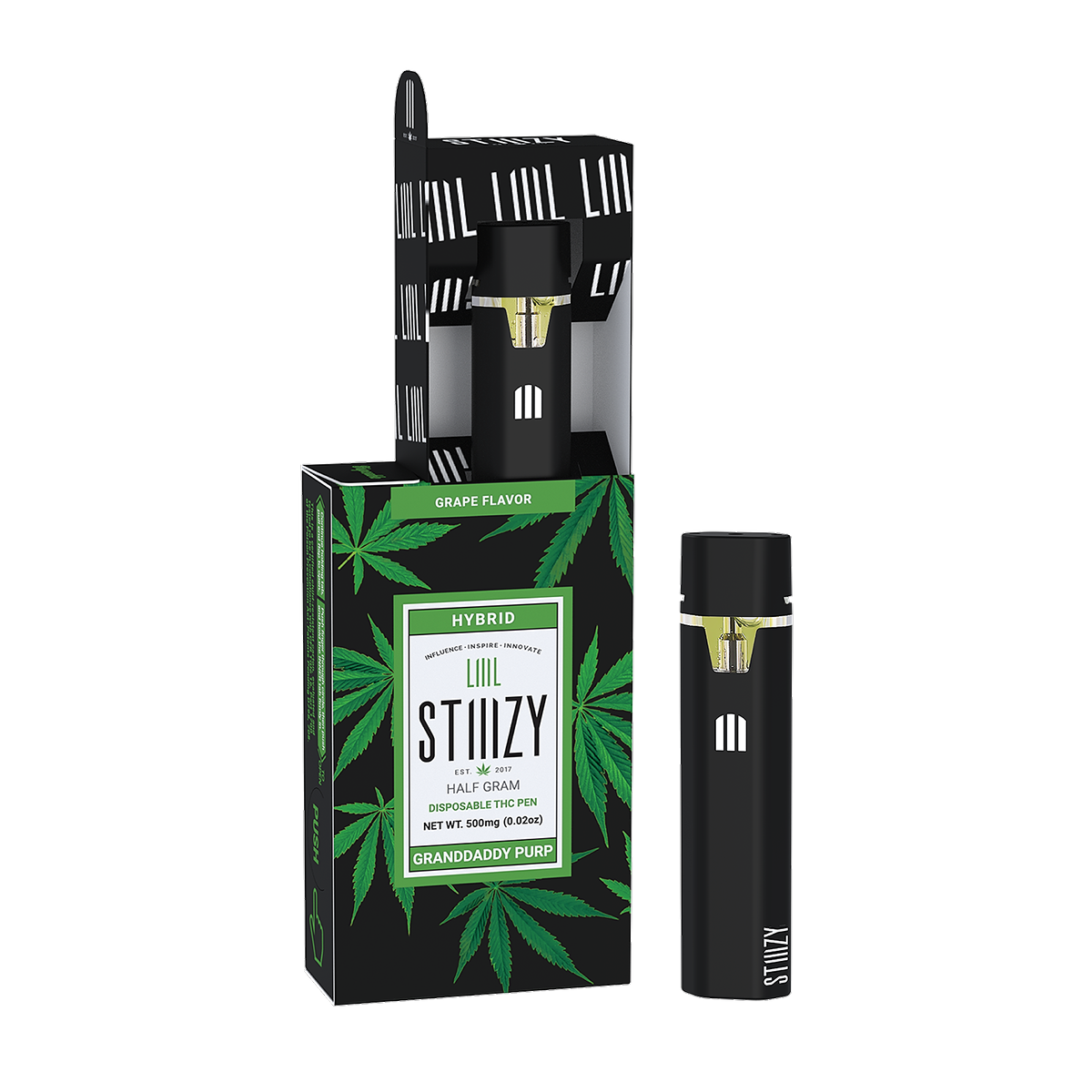 Stiiizy — GRANDDADDY PURP LIIIL ALL-IN-ONE - HALF GRAM