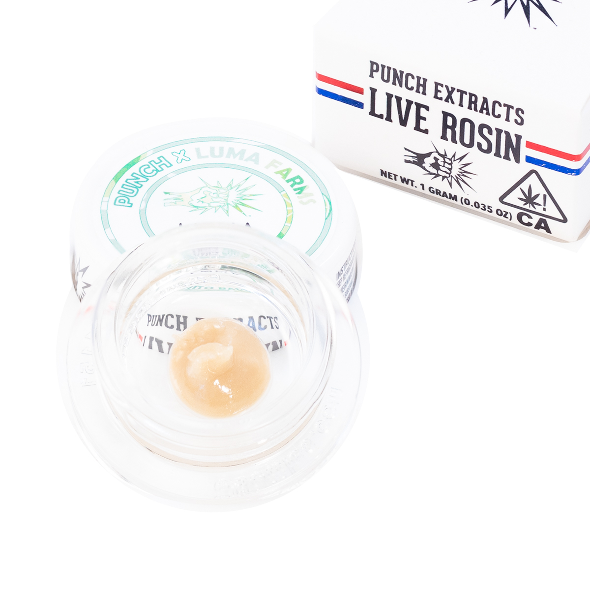 Punch Extracts — LUMA'S PINEAPPLE MOJITO TIER 2 LIVE ROSIN BADDER - GRAM