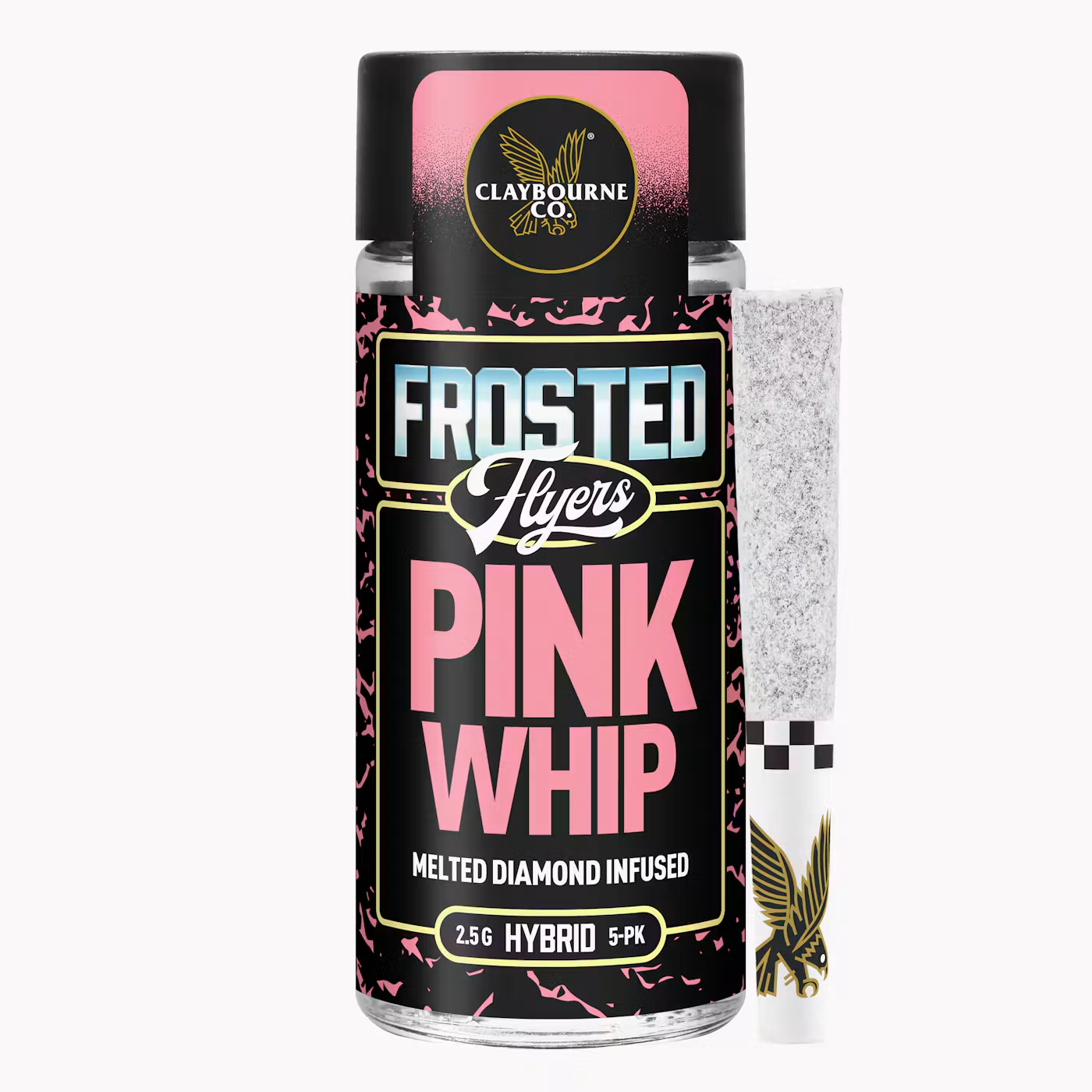 Claybourne Co.: Pink Whip Frosted Flyers