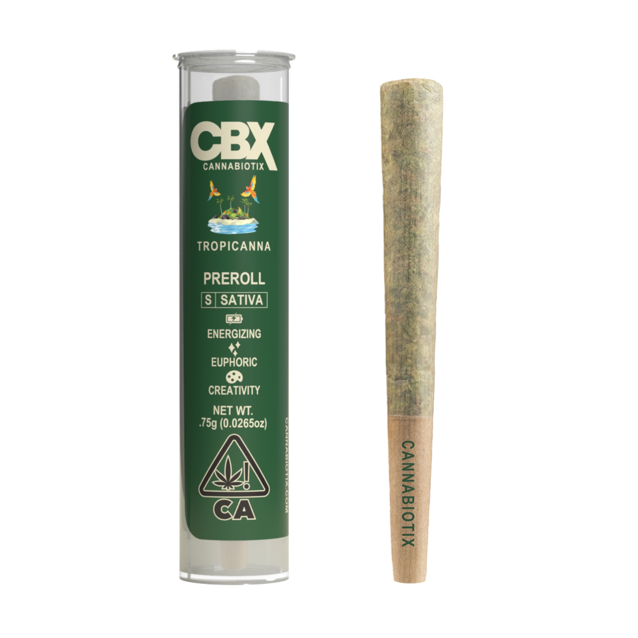 Cannabiotix — TROPICANNA PREROLL - SINGLE