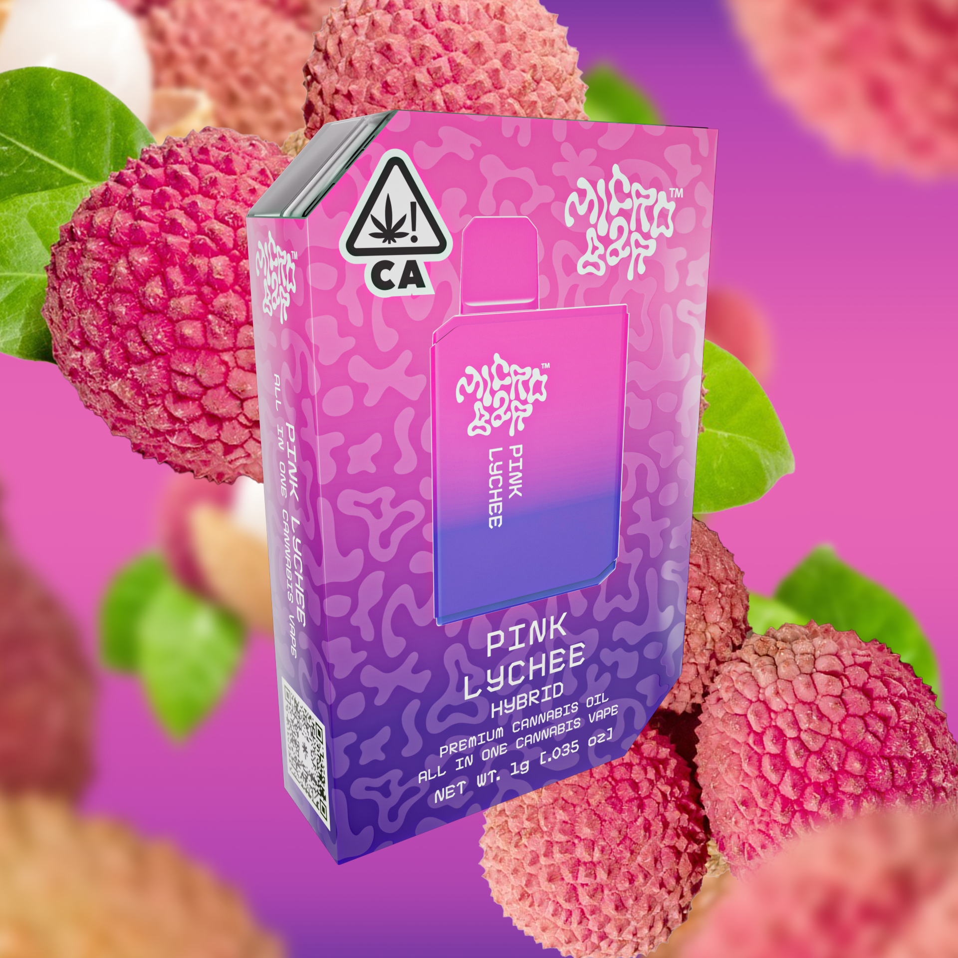 Micro Bar: Pink Lychee - Gram