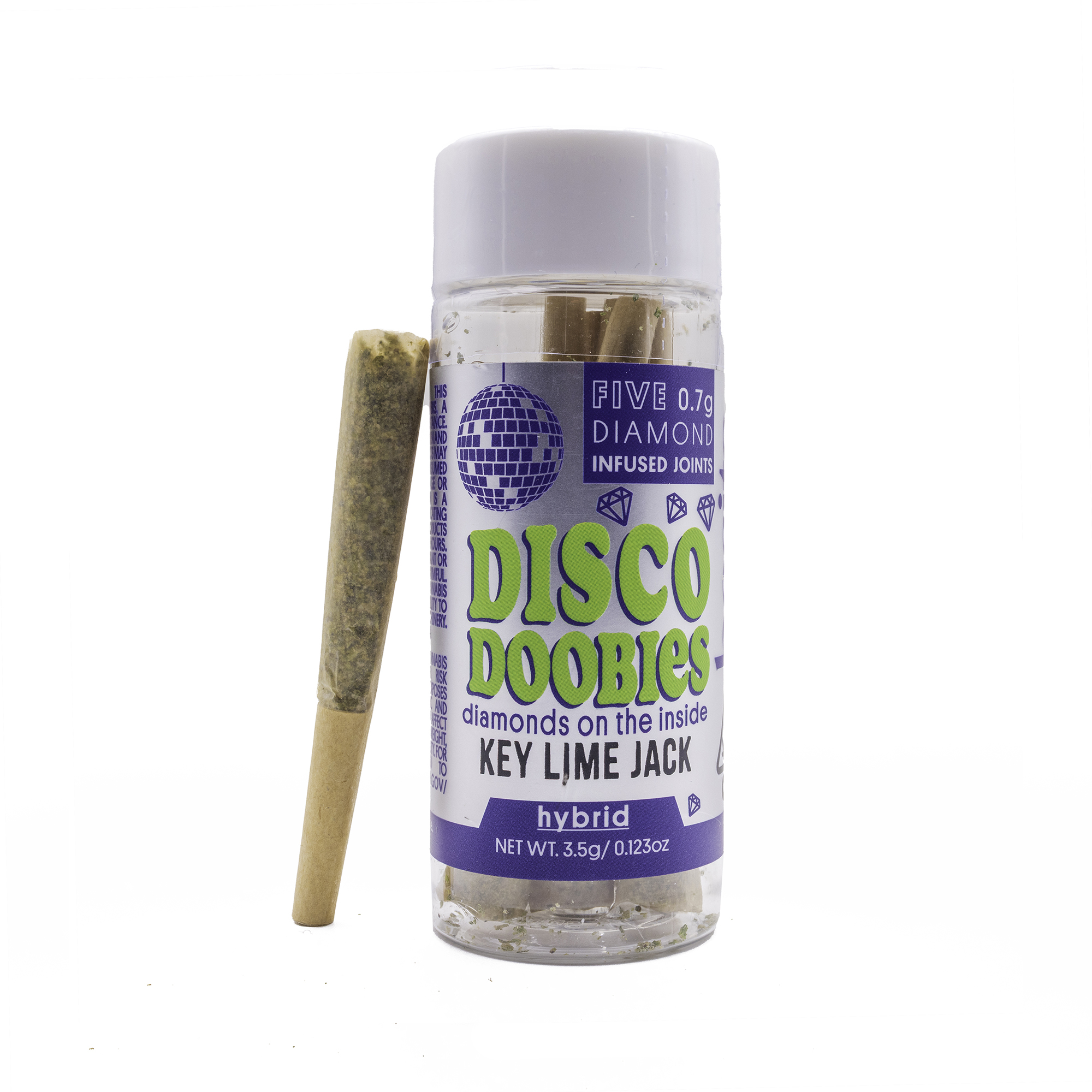 BESITO — KEY LIME JACK DISCO DOOBIES CLASSIC DIAMONDS PREROLL - 5 PACK
