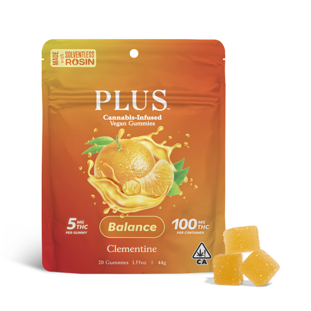 PLUS — CLEMENTINE BALANCE SOLVENTLESS GUMMIES