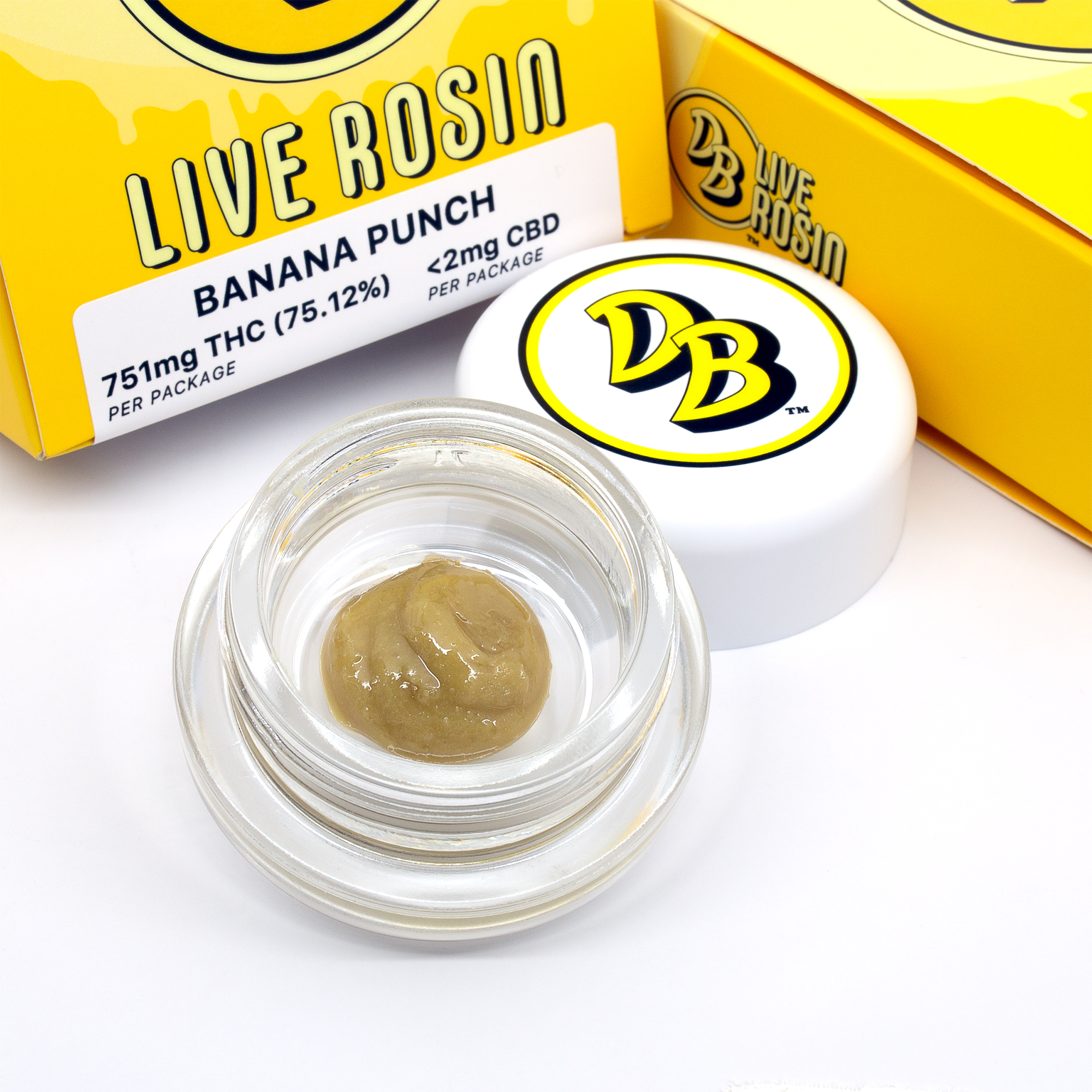 Double Bubble — BANANA PUNCH LIVE ROSIN - GRAM