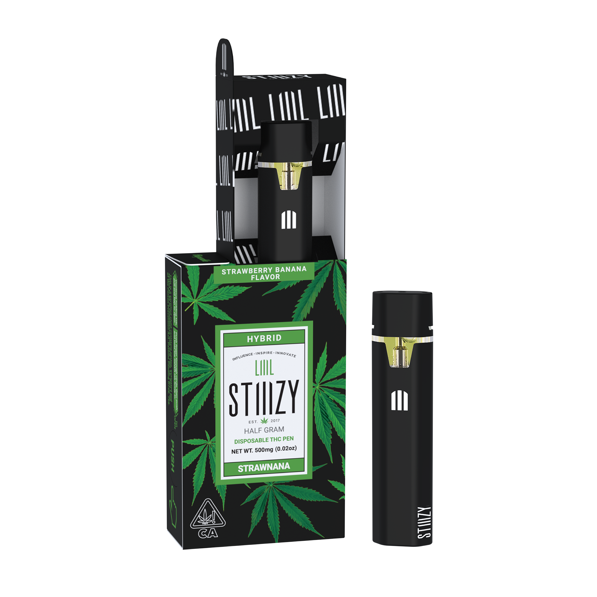 Stiiizy — STRAWNANA LIIIL ALL-IN-ONE - HALF GRAM