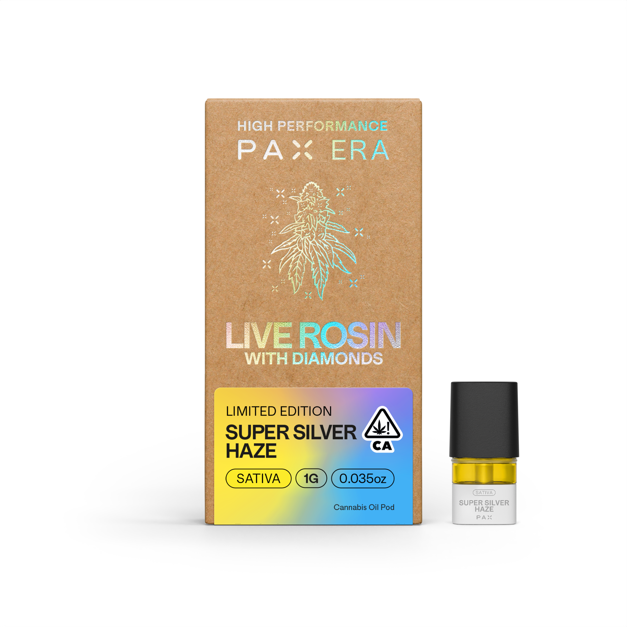 SUPER SILVER HAZE LIVE ROSIN PAX ERA POD - GRAM