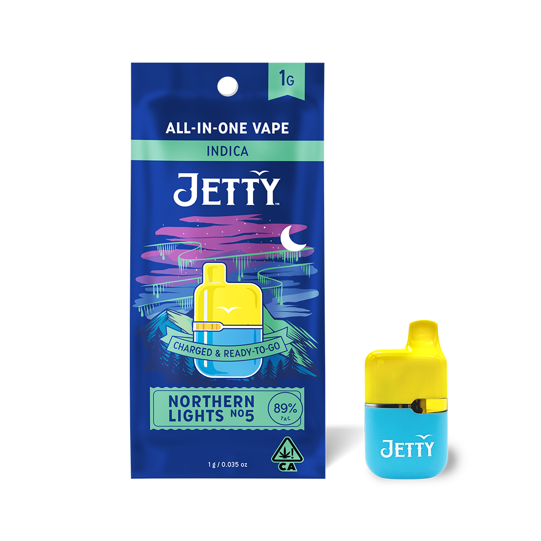 Jetty Extracts — NORTHERN LIGHTS #5 HIGH THC MINI TANK - GRAM