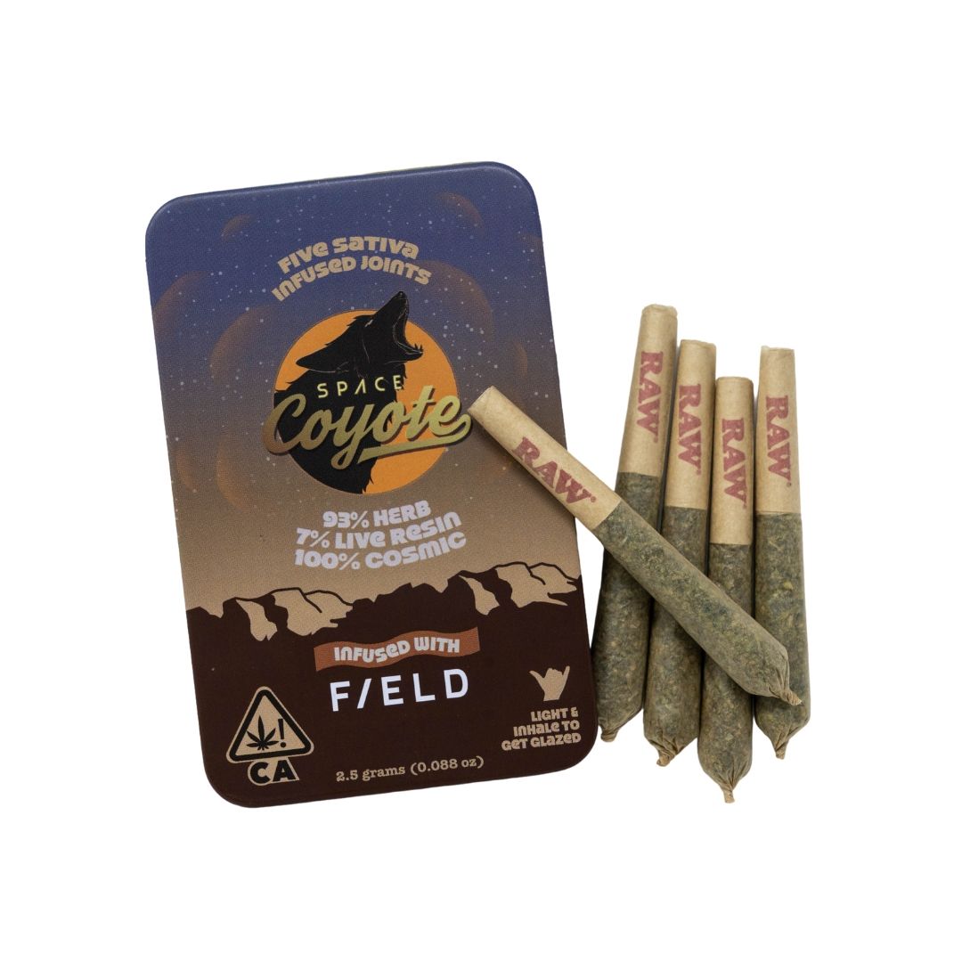 SATIVA LIVE RESIN INFUSED PREROLL - 5 PACK