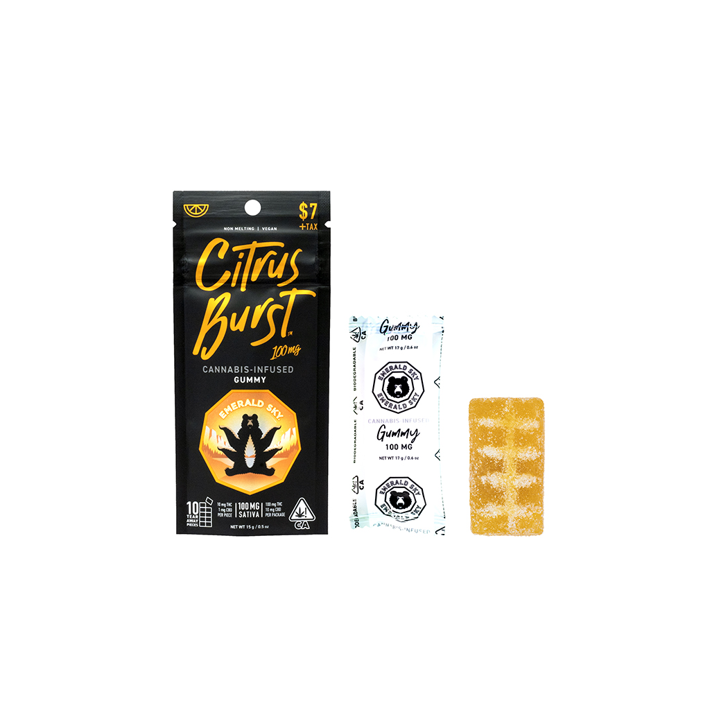 Emerald Sky — CITRUS BURST SATIVA GUMMY - SINGLE