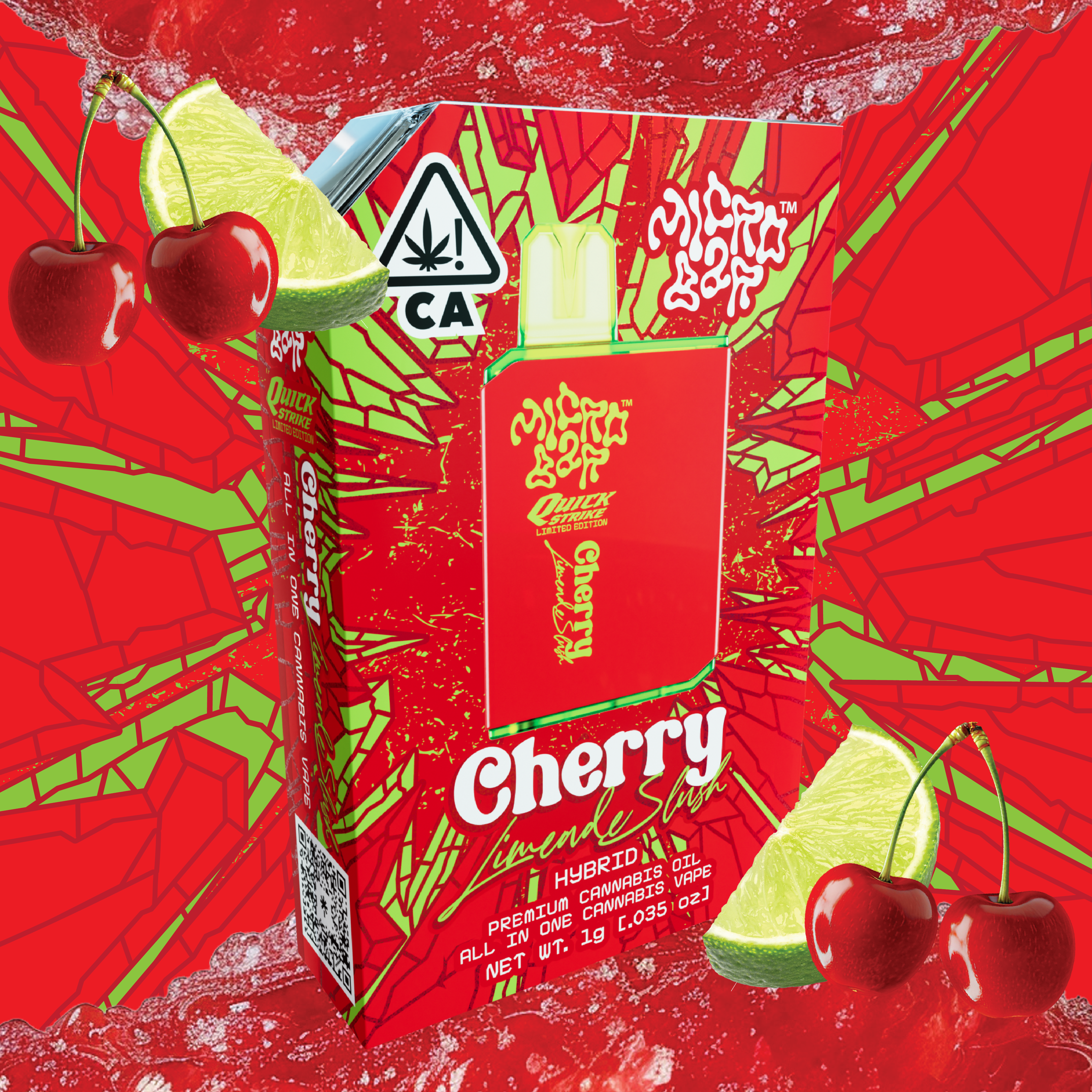 Micro Bar — CHERRY LIMEADE SLUSH ALL-IN-ONE - GRAM