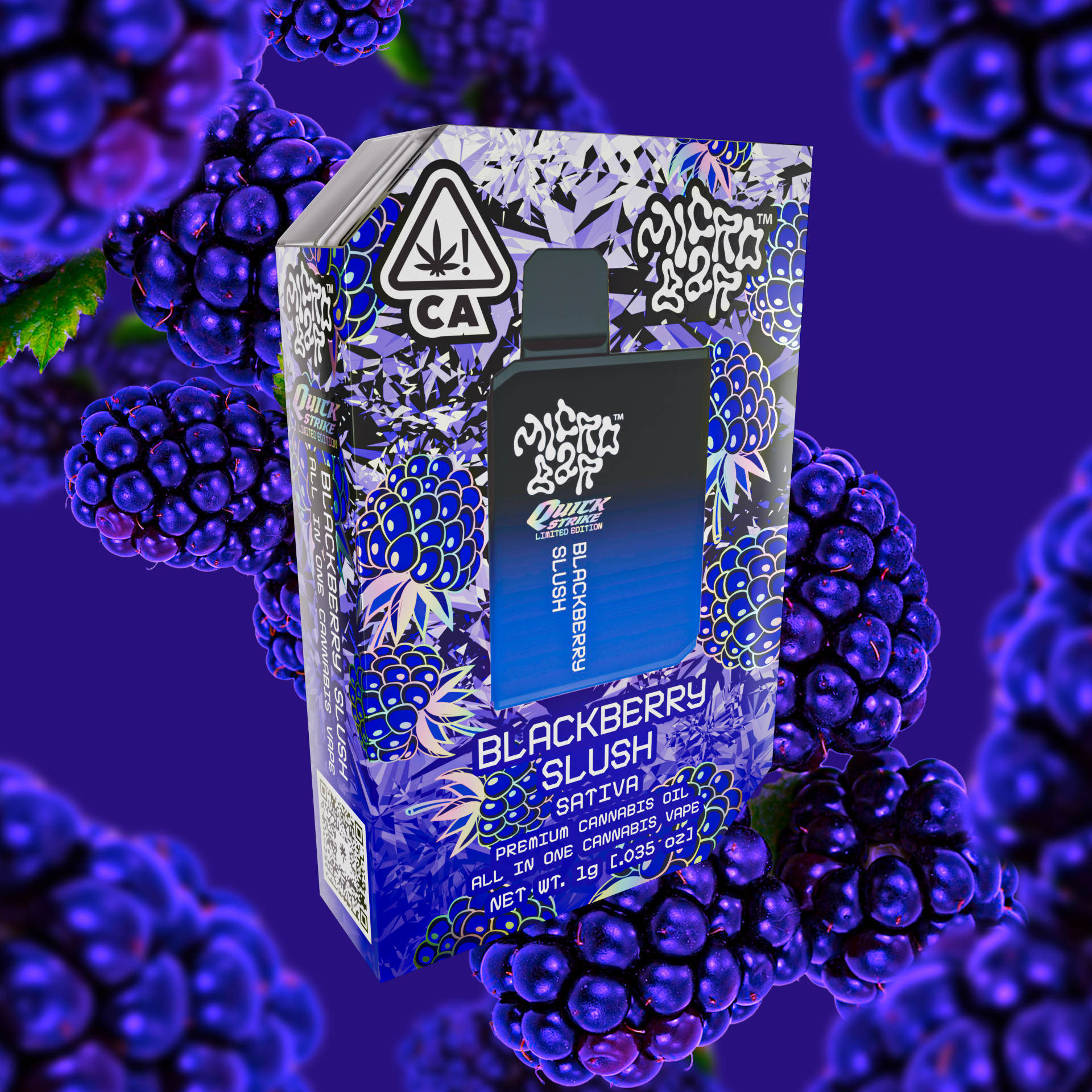Micro Bar: Blackberry Slush - Gram