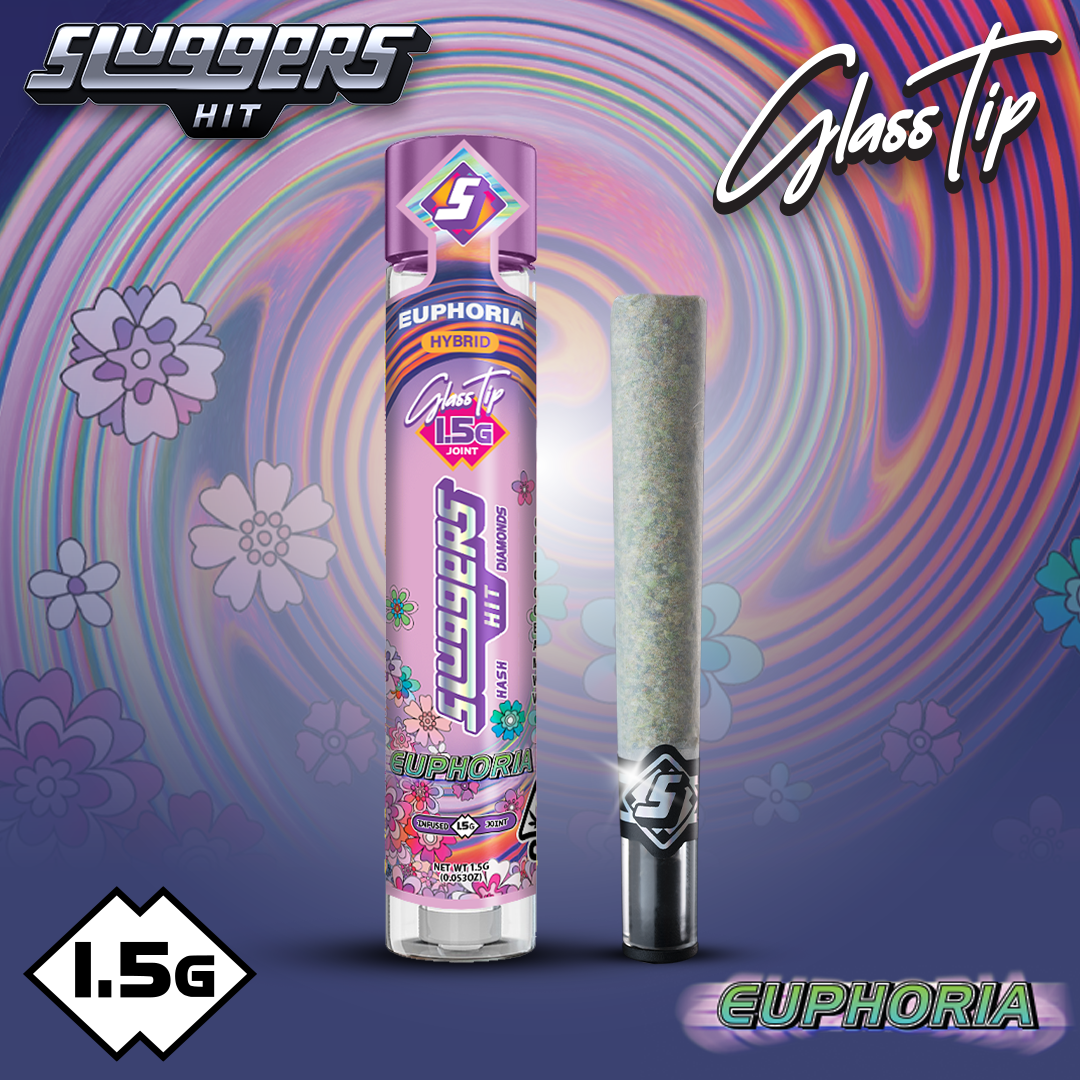 Sluggers: EUPHORIA DIAMOND & HASH INFUSED PREROLL -