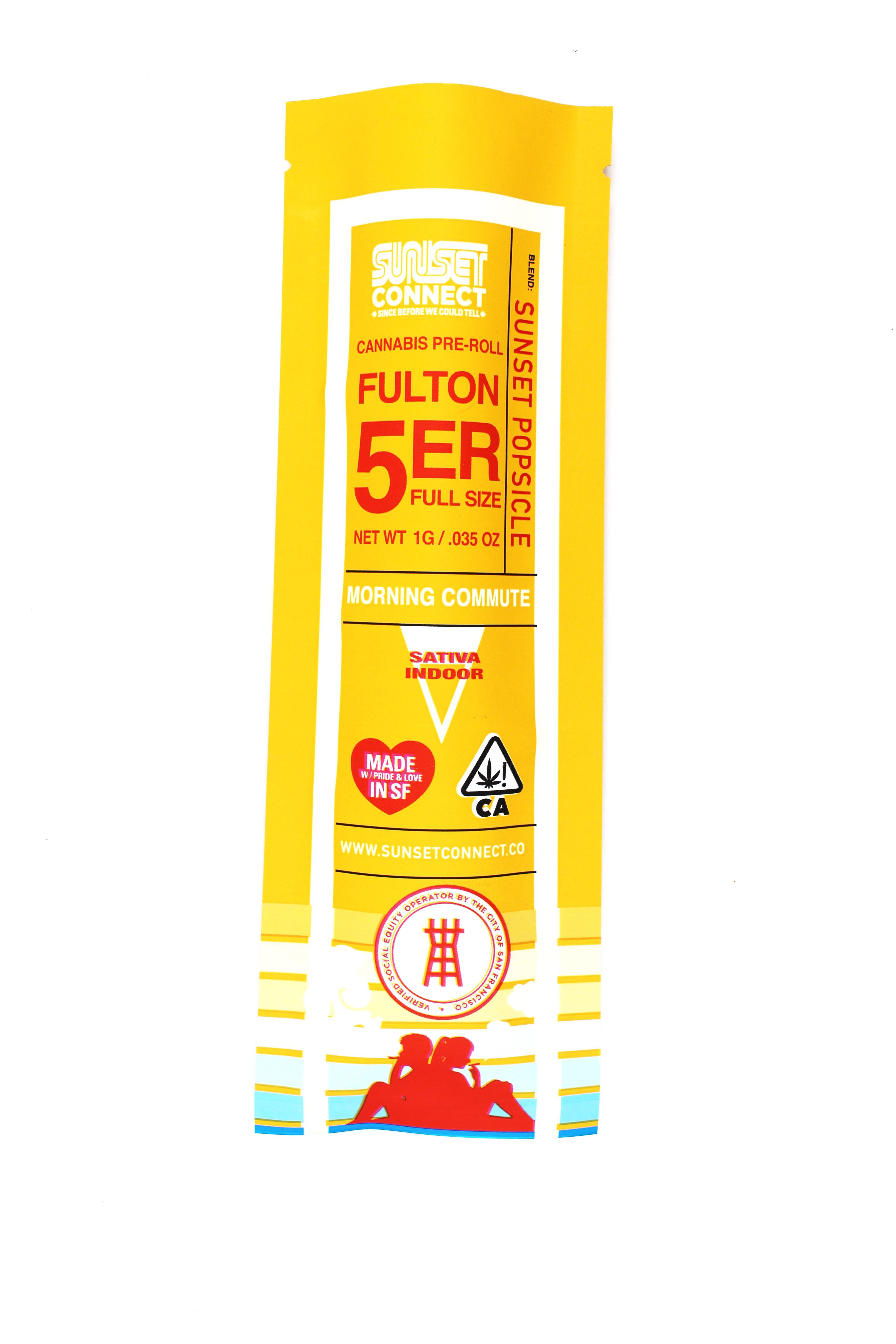 Sunset Connect — SUNSET POPSICLES FULTON 5ER PREROLL - SINGLE