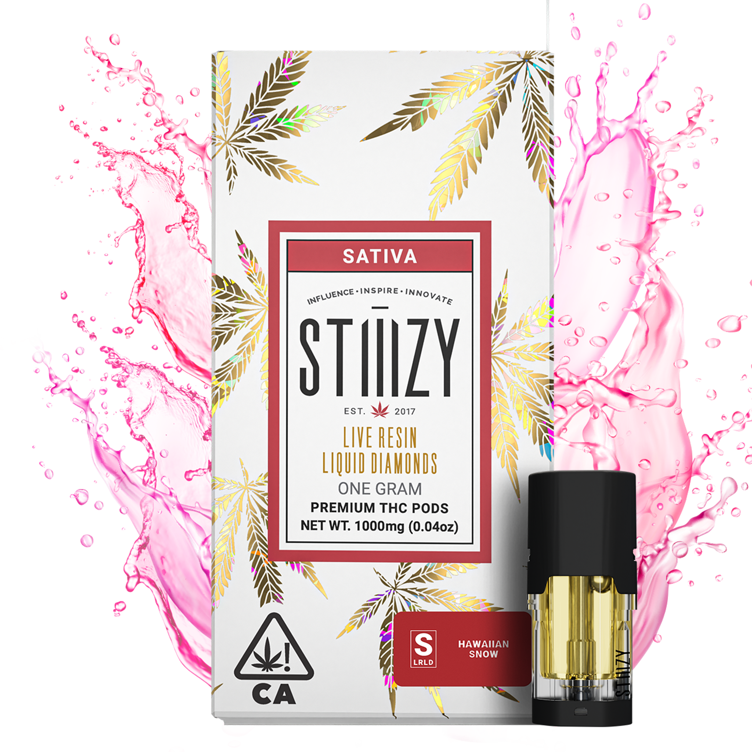 STIIIZY - HAWAIIAN SNOW LIQUID DIAMOND STIIIZY POD - GRAM