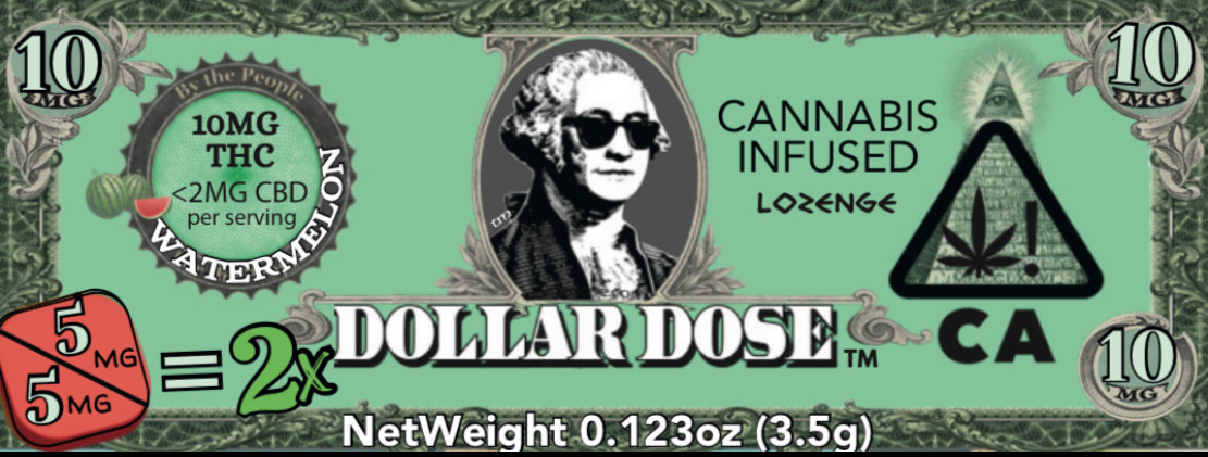 Dollar Dose — WATERMELON LOZENGE -