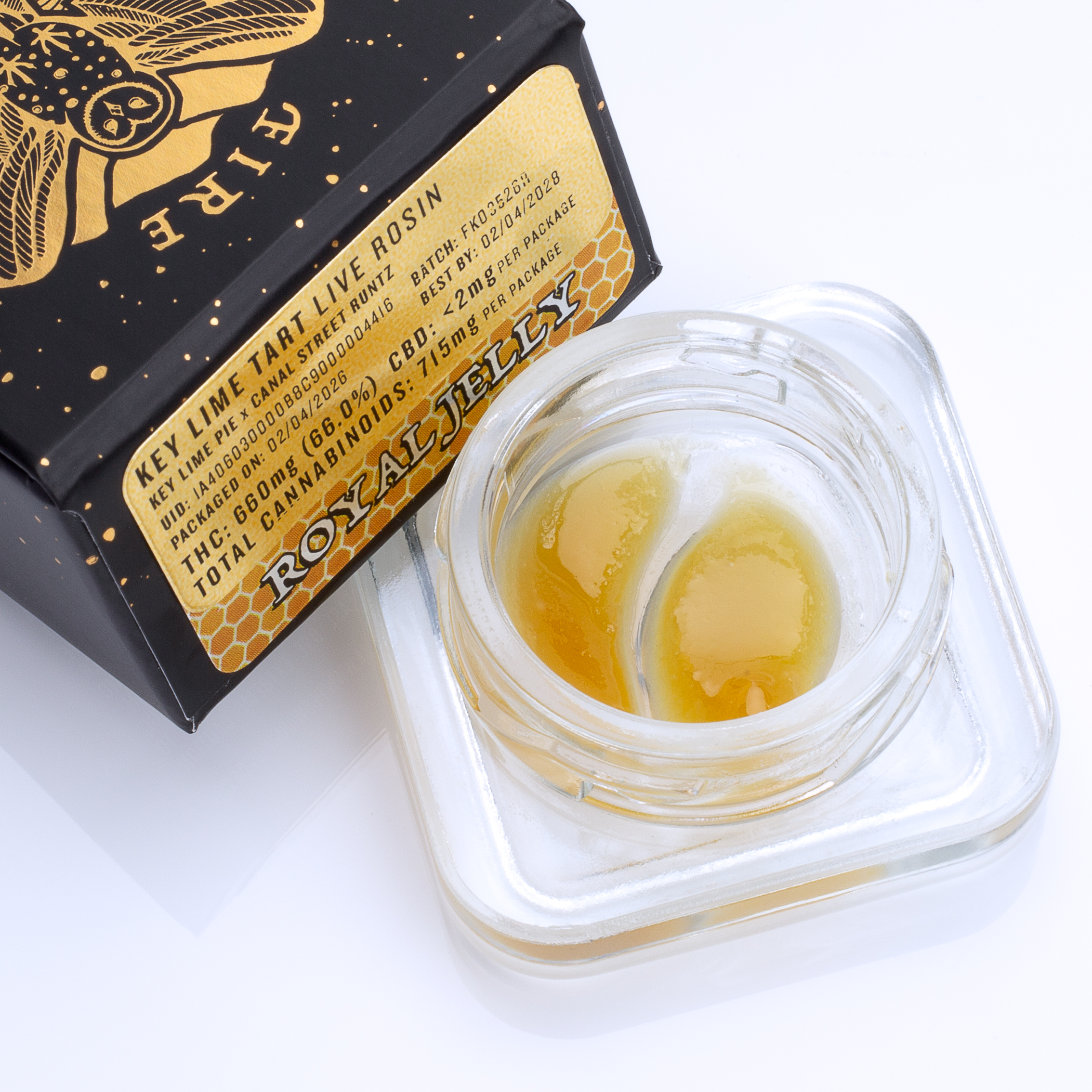 Fire King: Key Lime Tart Royal Jelly - Gram