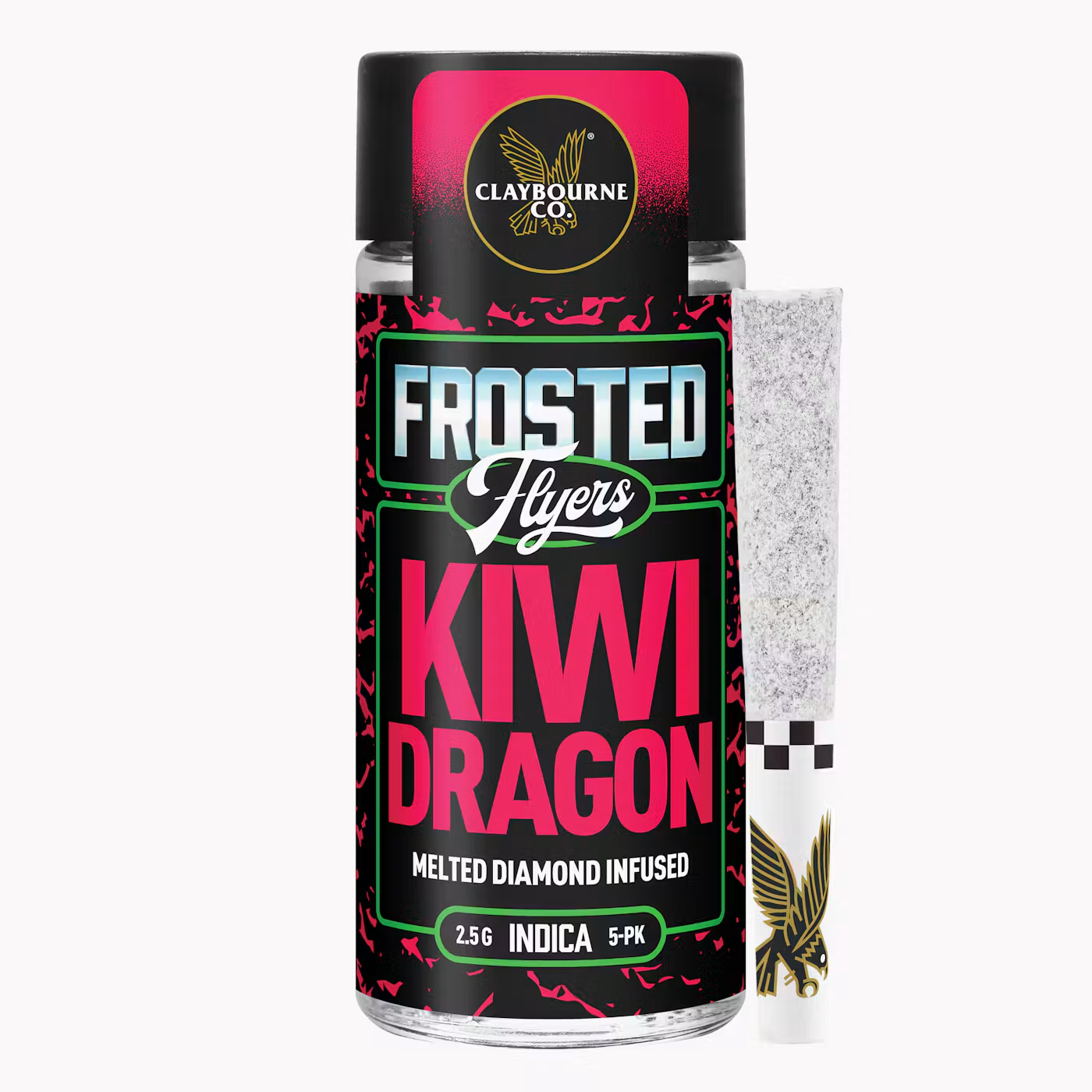 Claybourne Co.: Kiwi Dragon Frosted Flyers