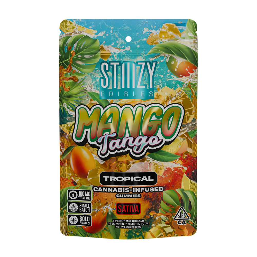 Stiiizy — MANGO TANGO LIVE RESIN INFUSED GUMMIES - 10 PACK