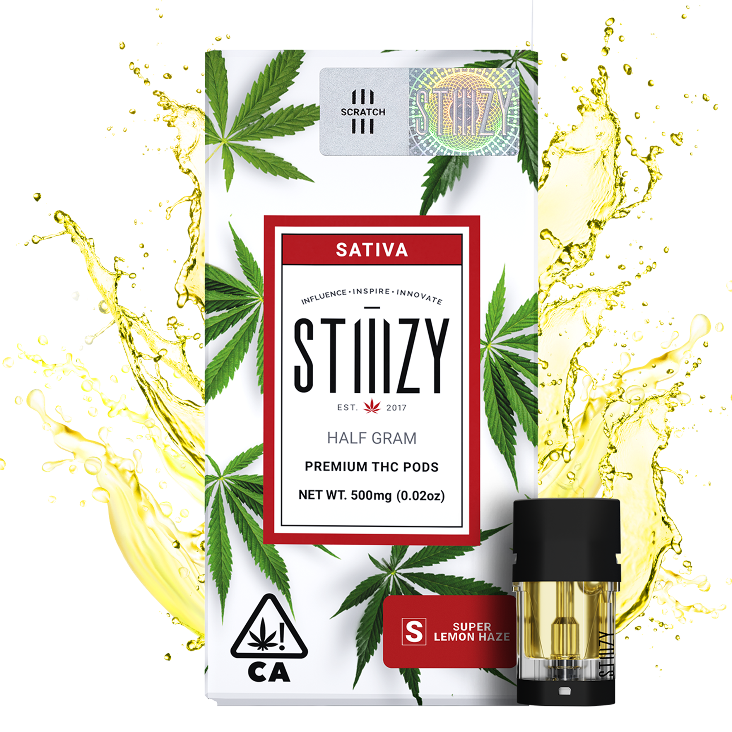 Stiiizy: Super Lemon Haze Stiiizy - Half Gram