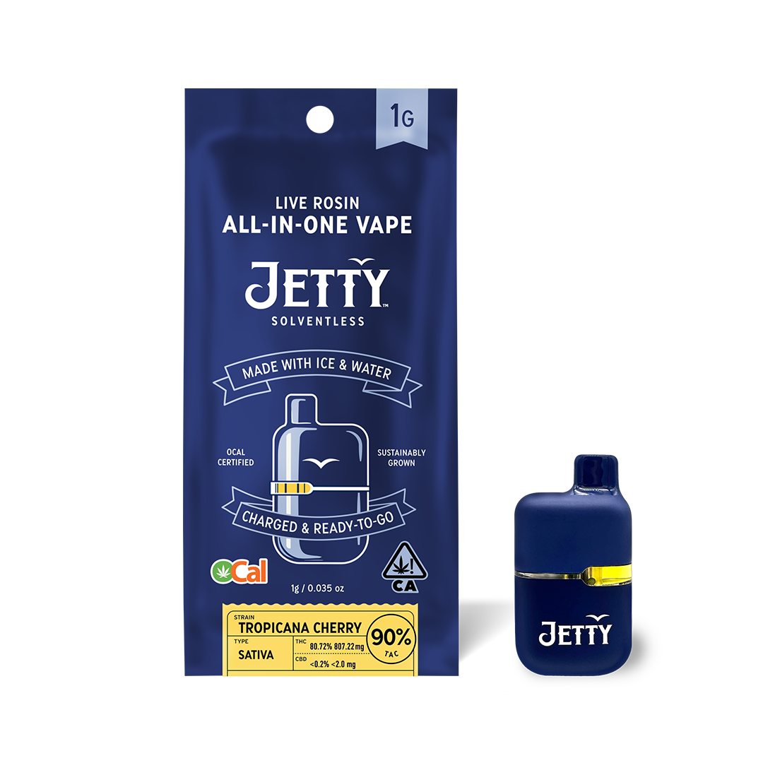 Jetty Extracts: TROPICANA CHERRY SOLVENTLESS MINI TANK - GRAM