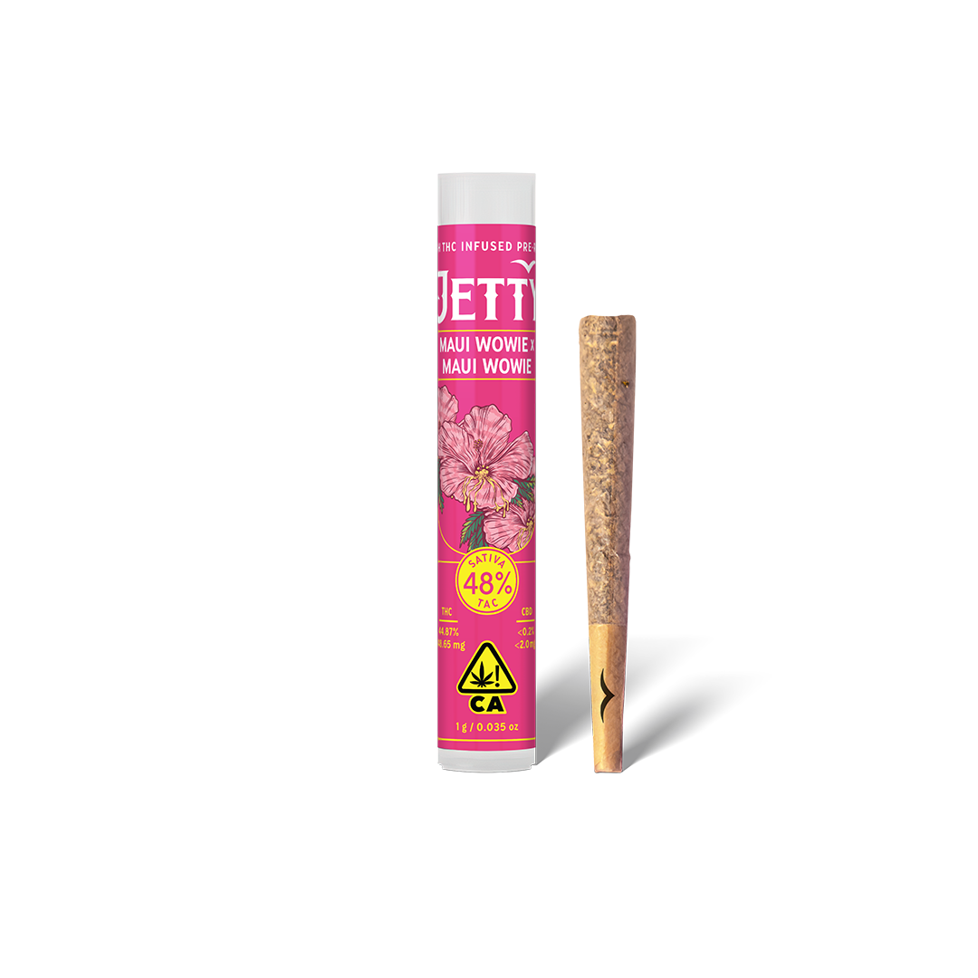 Jetty Extracts — MAUI WOWIE X MAUI WOWIE HIGH THC INFUSED PREROLL - SINGLE