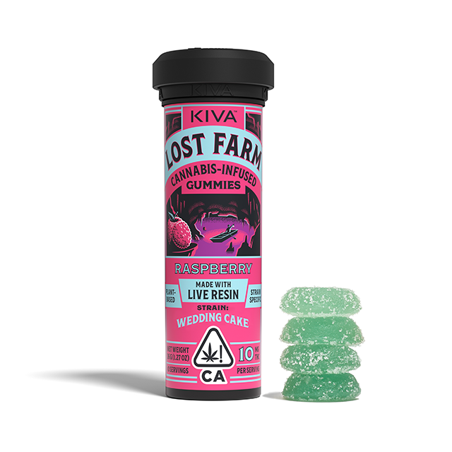 RASPBERRY LIVE RESIN INFUSED GUMMIES