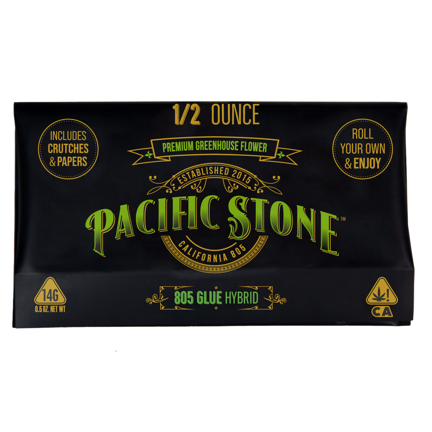 Pacific Stone — 805 GLUE ROLL YOUR OWN SUGAR SHAKE - HALF OUNCE