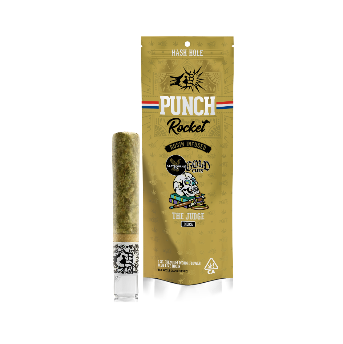 Punch Extracts — THE JUDGE X RAINBOW GUAVA LIVE ROSIN INFUSED ROCKET -