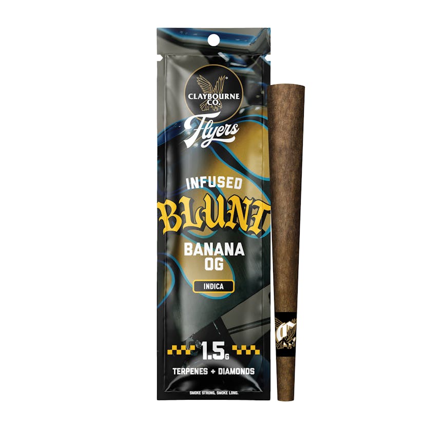 Claybourne Co. — BANANA OG INFUSED BLUNT -