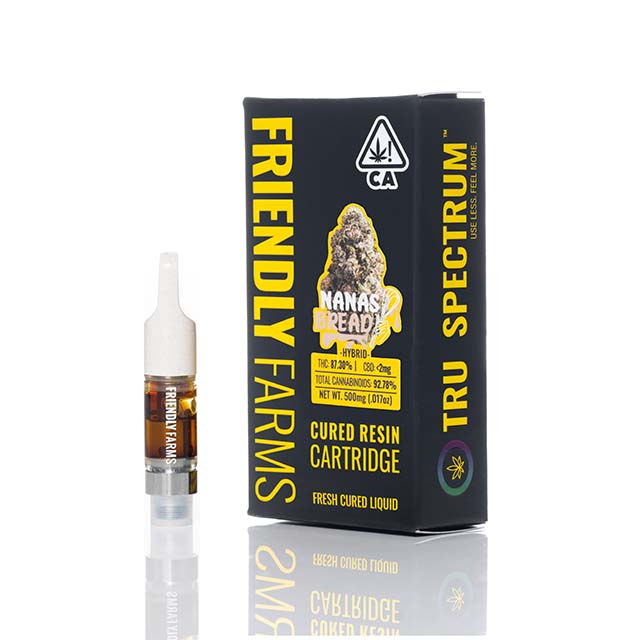 NANA'S BREAD CURED RESIN CARTRIDGE - HALF GRAM