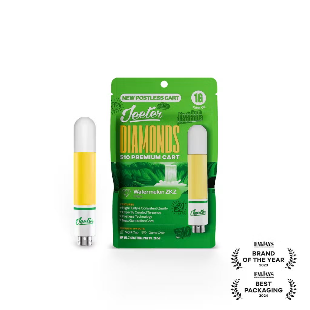 WATERMELON ZKZ LIQUID DIAMOND CARTRIDGE - GRAM