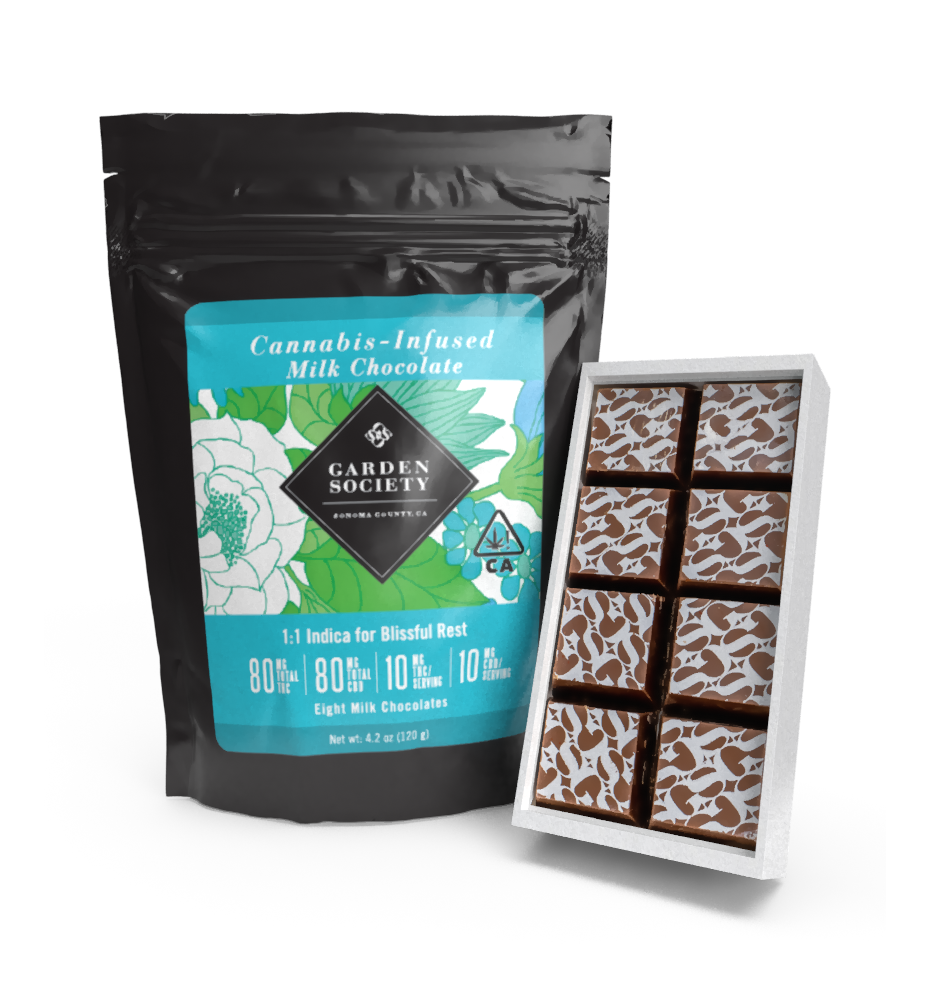 MILK CHOCOLATE INDICA - 8 PACK