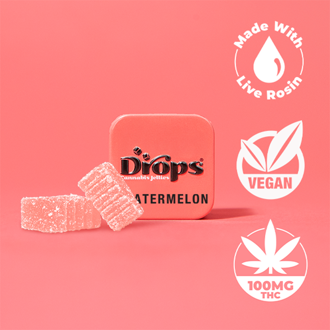 Drops — WATERMELON LIVE ROSIN JELLIES - SINGLE