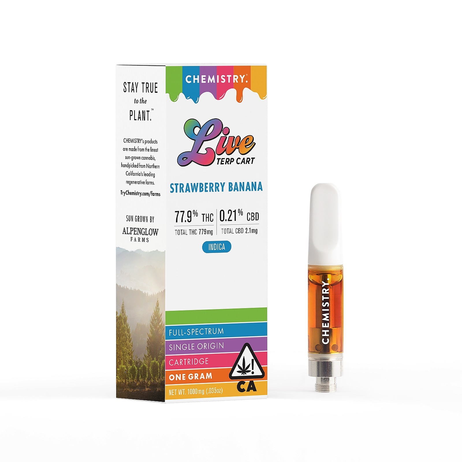 STRAWNANA FROSTING LIVE TERP CARTRIDGE - GRAM
