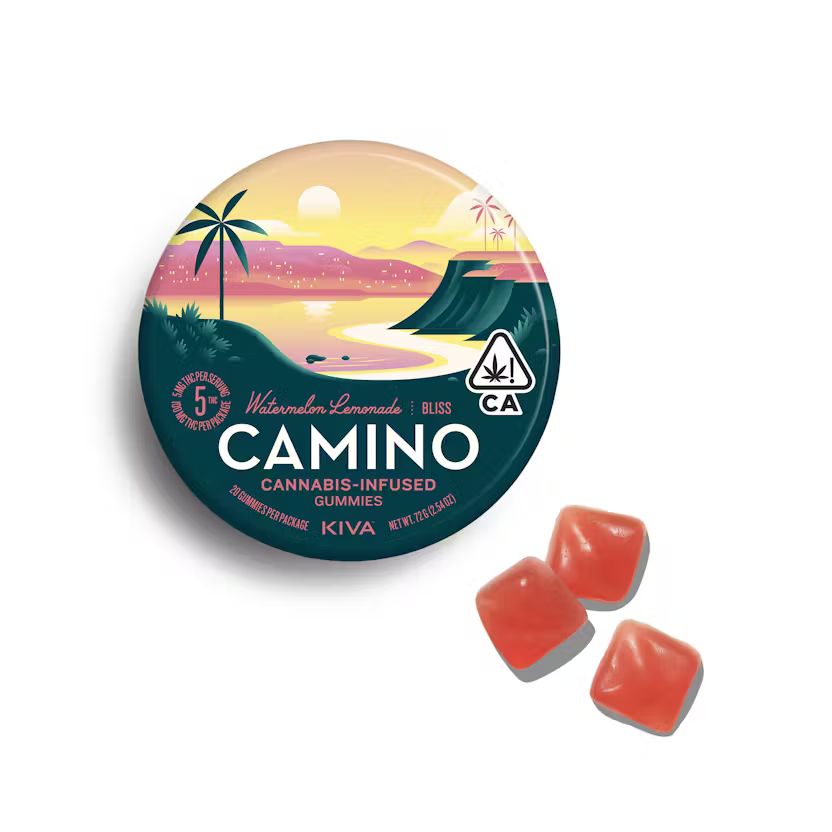 Kiva — WATERMELON LEMONADE CAMINO GUMMIES