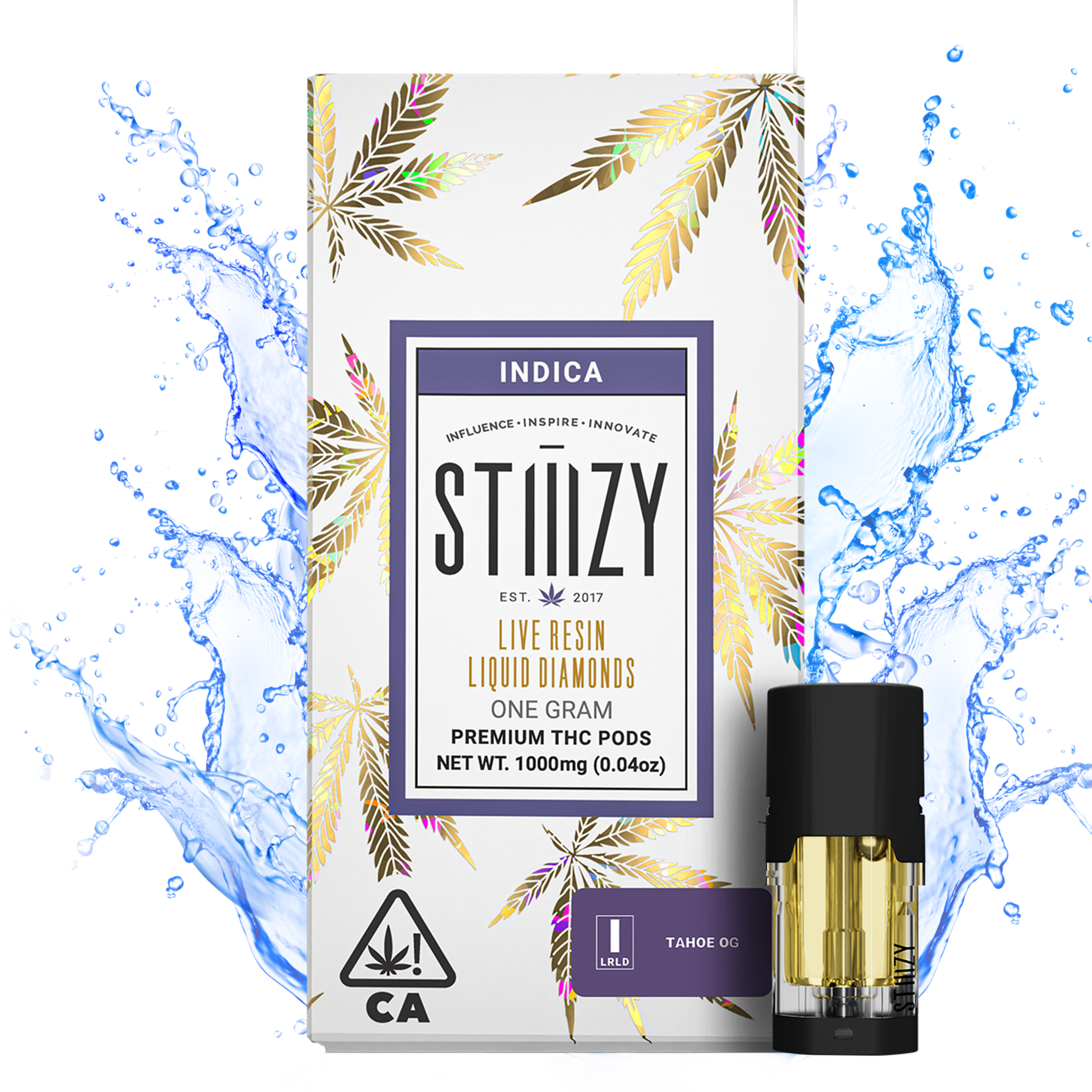 Stiiizy: TAHOE OG LIQUID DIAMOND STIIIZY POD - GRAM
