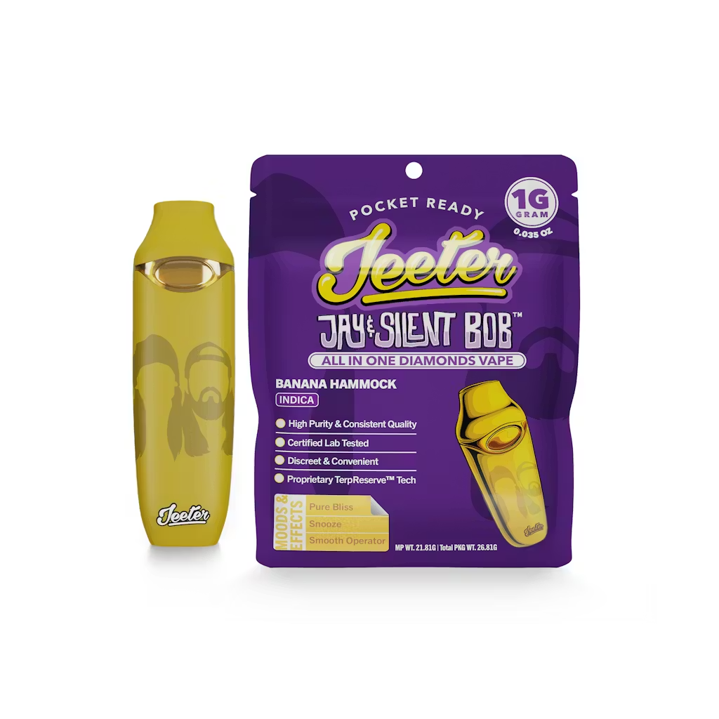 Jeeter: BANANA HAMMOCK DIAMONDS ALL-IN-ONE - GRAM