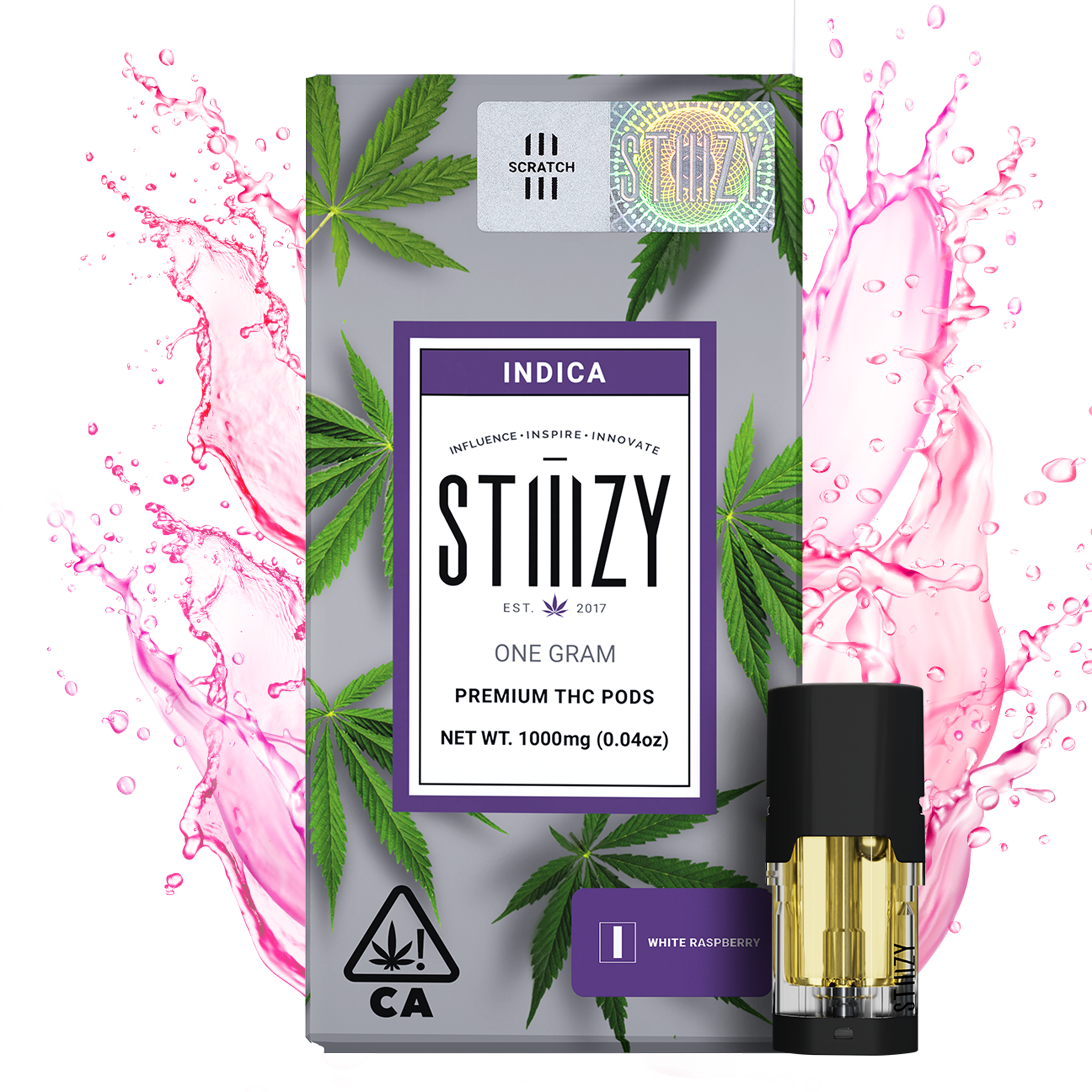 Stiiizy — White Raspberry Stiiizy - Gram