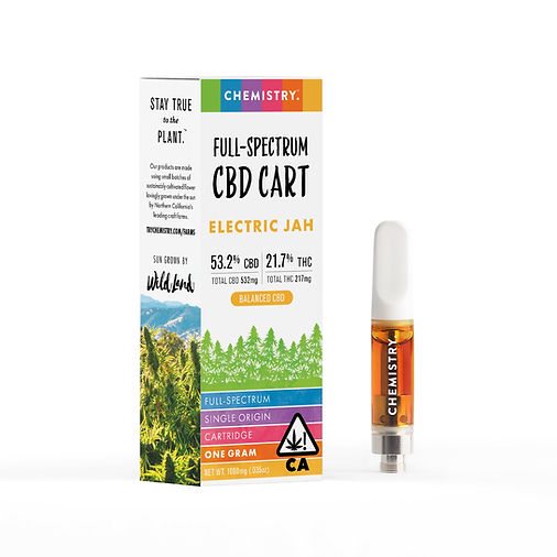 ELECTRIC JAH CBD CARTRIDGE - GRAM