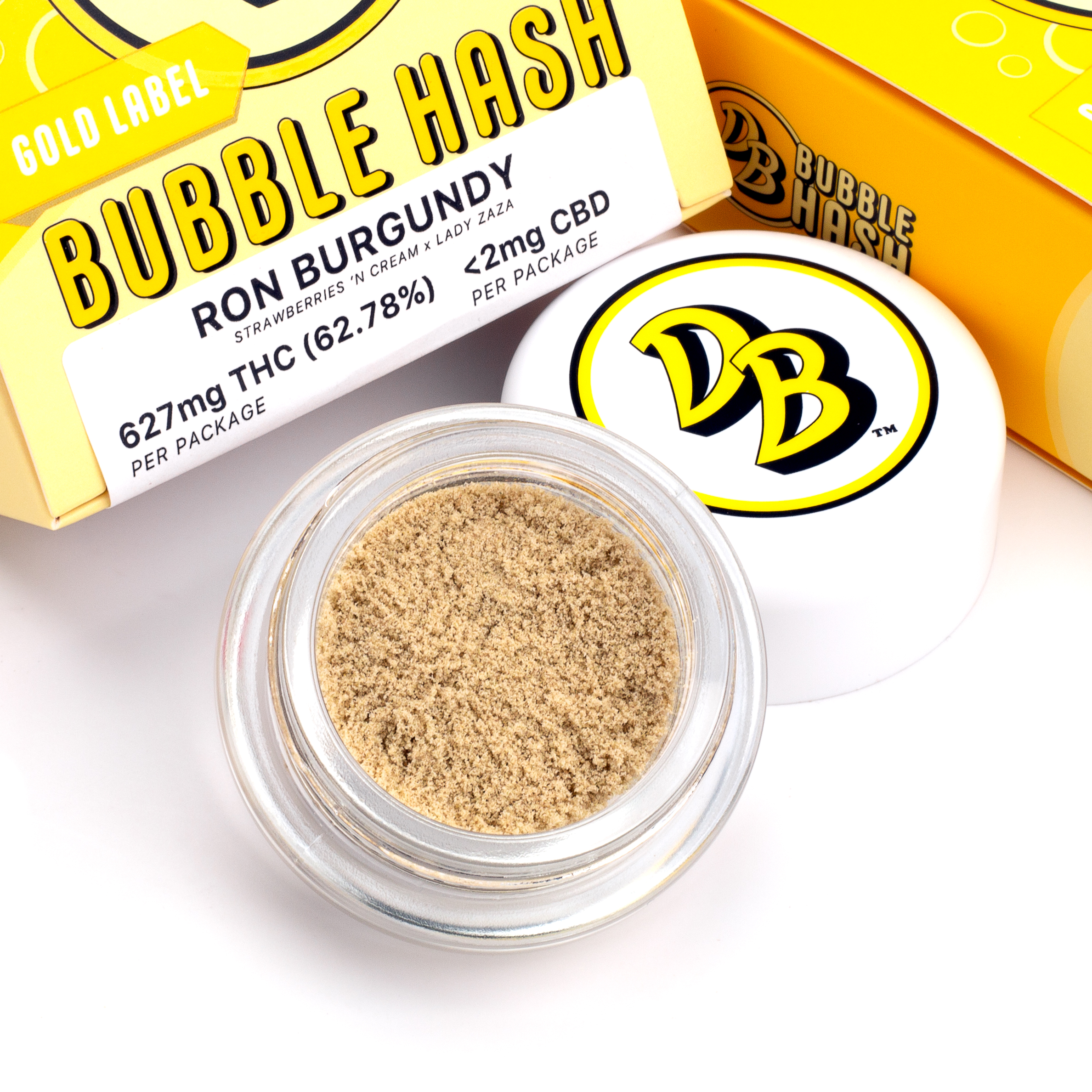 Double Bubble — RON BURGUNDY HASH - GRAM
