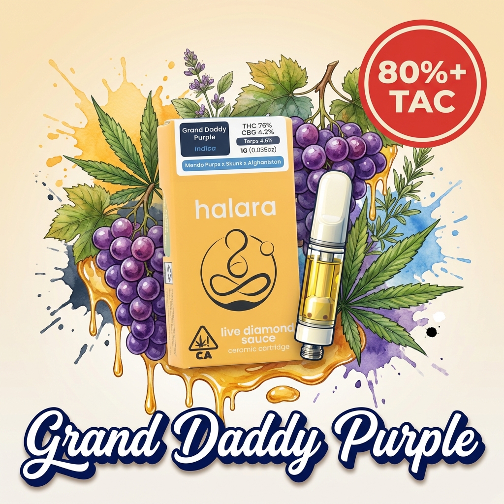 Halara: Grand Daddy Purple - Gram