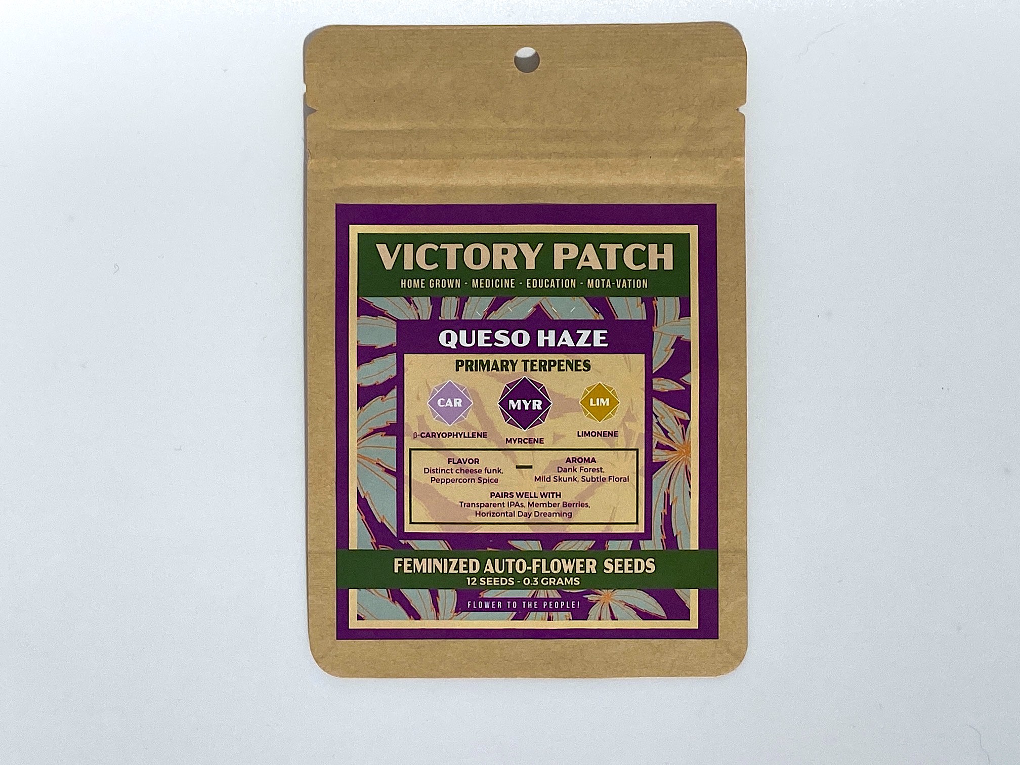 QUESO HAZE FEMINIZED AUTO-FLOWER SEEDS - 12 PACK